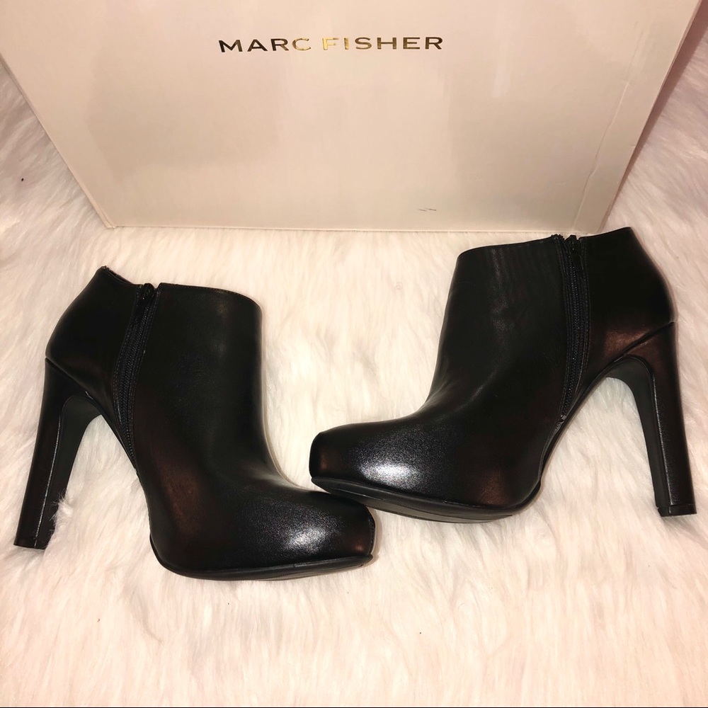 Marc Fisher Black”September 3”Booties,Size-10 - Picture 2 of 8